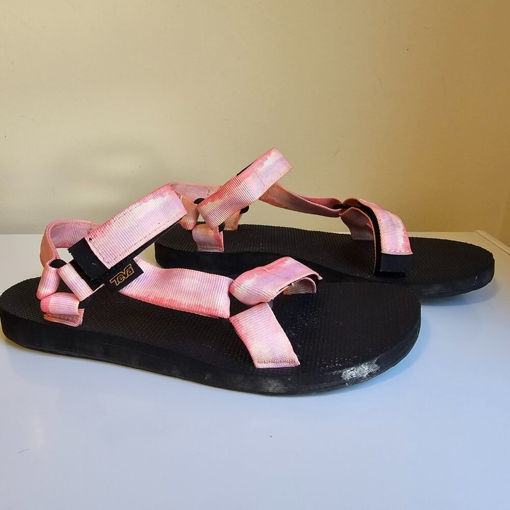 Teva Women's Original Universal Tie Dye Sandals Sorbet Pink Size 9 1124231 - Picture 5 of 8